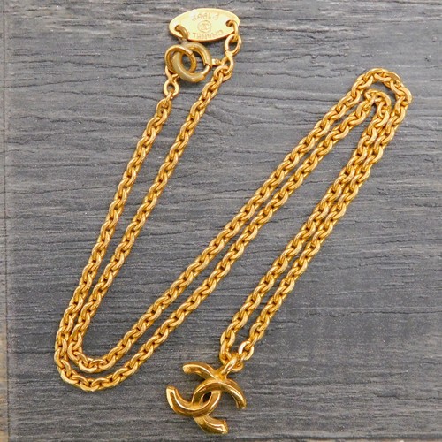 Chanel placcato oro - chanel, cc