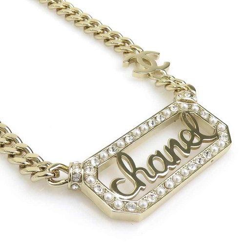 Collana con logo - , chanel