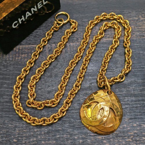Chanel placcato oro logos - chanel,