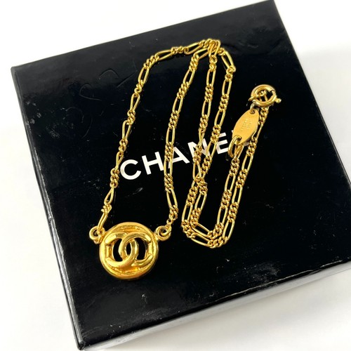 Collana catena logo - chanel, cc