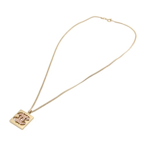 Collana chanel quadrata - quadrata, logo