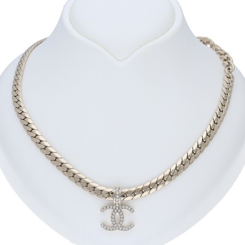Collana con strass - chanel, coco