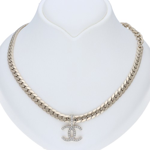 Collana con strass chanel coco - chanel,
